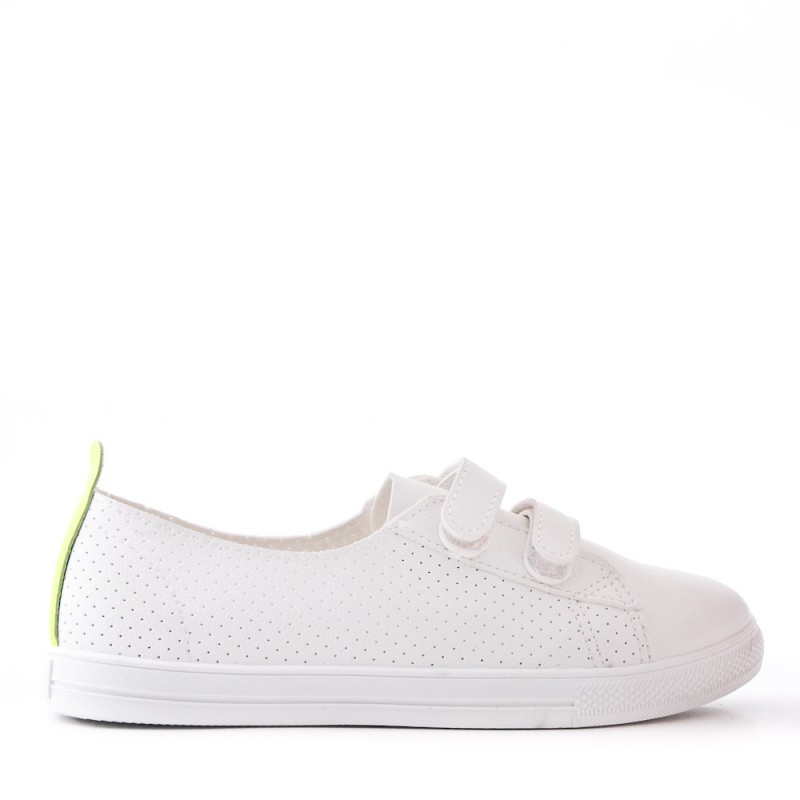 white velcro shoes womens