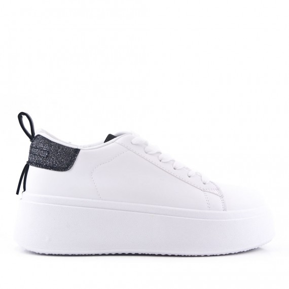 basket simili cuir femme