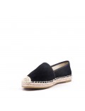 Faux Suede espadrilles in material mix for women