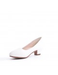 Girl's heeled pump