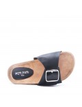 Children's faux leather slide