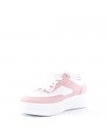 Women's faux leather sneaker