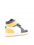 Women's faux leather sneaker