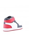 Women's faux leather sneaker