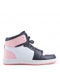 Women's faux leather sneaker