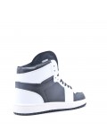 Women's faux leather sneaker