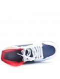 Women's faux leather sneaker