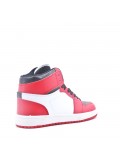 Women's faux leather sneaker