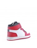 Women's faux leather sneaker