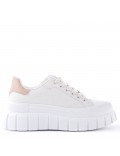 Basket en simili cuir pour femme