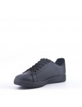 Women's faux leather sneaker