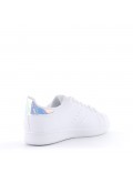 Women's faux leather sneaker