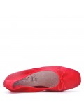 Faux suede ballet flat