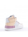 Basket en simili cuir pour femme