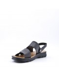 Man sandal in faux leather