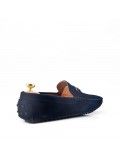 Men's suede moccasin leather with buckle