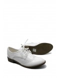 Derby in faux leather for women