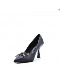 Escarpins talon moyen en simili cuir pour femme