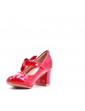 Girl's heeled pump