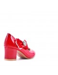 Girl's heeled pump