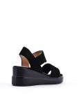 Faux suede sandal for women