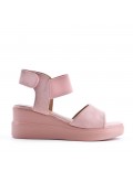 Faux suede sandal for women