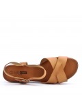 Grande Taille 38-43- Sandale en simili cuir