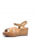 Grande Taille 38-43- Sandale en simili cuir