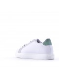 Women's faux leather sneaker