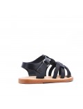 Sandale fille en simili cuir