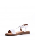 Sandale fille en simili cuir