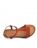 Sandale fille en simili cuir