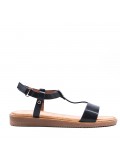 Sandale fille en simili cuir