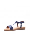 Sandale fille en simili cuir