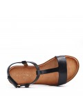 Sandale fille en simili cuir