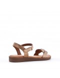 Sandale fille en simili cuir