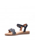 Sandale fille en simili cuir