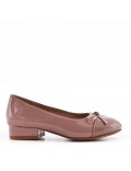 Ballerine fille en simili cuir 