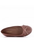 Ballerine fille en simili cuir 