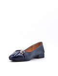 Ballerine confort en simili cuir