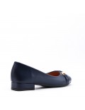 Ballerine confort en simili cuir