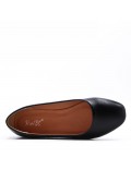 Ballerine confort en simili cuir