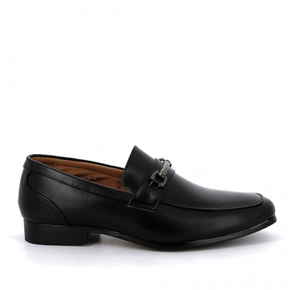 Faux leather derby for men