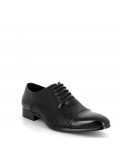 Faux leather derby for men