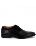 Faux leather derby for men