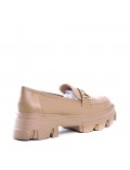 Derby en simili Cuir pour femme