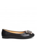 Ballerine confort en simili cuir