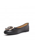 Ballerine confort en simili cuir