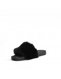 Winter fur slipper