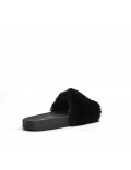 Winter fur slipper